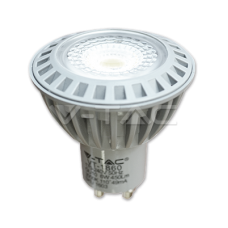 LED spuldze  - LED Spotlight - 6W GU10 СОВ Plastic White 6000K